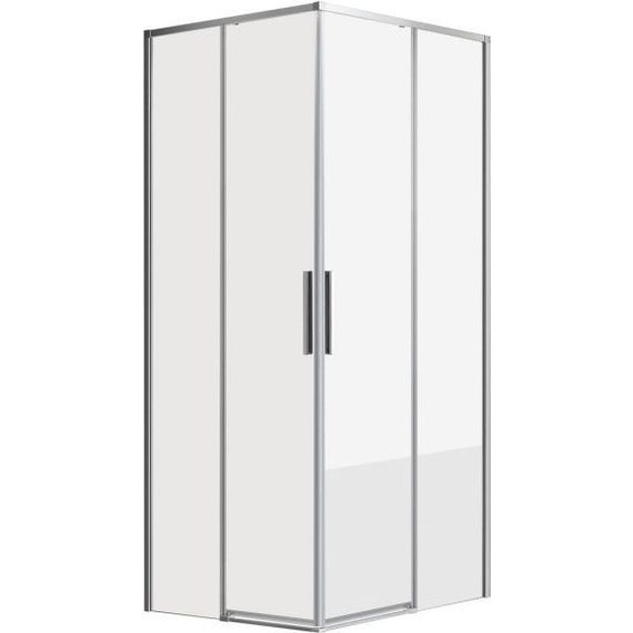 Душевое ограждение Grossman Fly 80x80 см GR-8080Fl, хром/прозрачное фото 