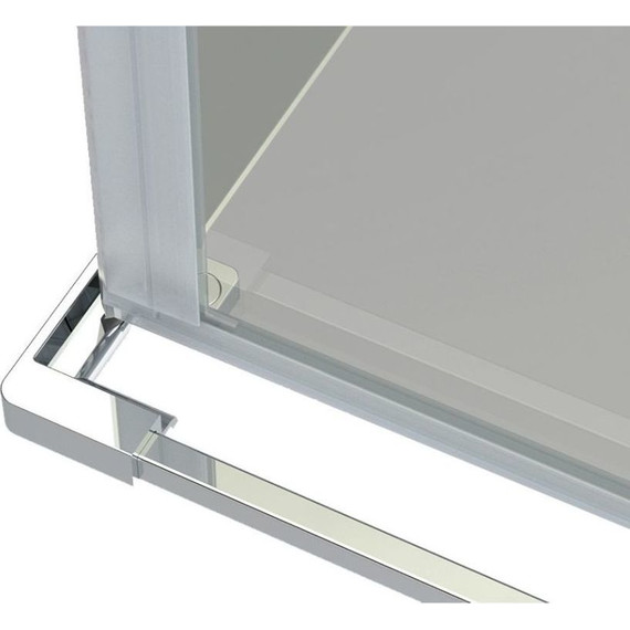 Душевое ограждение Grossman Fly 80x80 см GR-8080Fl, хром/прозрачное - 4 Душевое ограждение Grossman Fly 80x80 см GR-8080Fl, хром/прозрачное фото 4