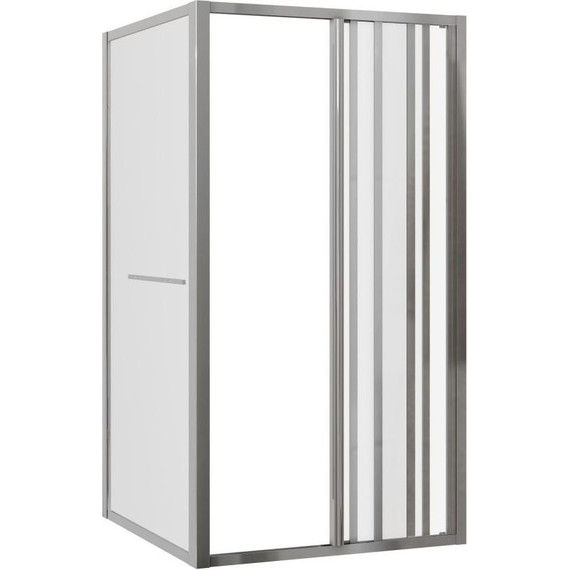 Душевое ограждение Grossman Alba 90x90 см GR-9090Al1, хром/прозрачное фото 2