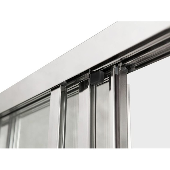 Душевое ограждение Grossman Alba 90x90 см GR-9090Al1, хром/прозрачное фото 5