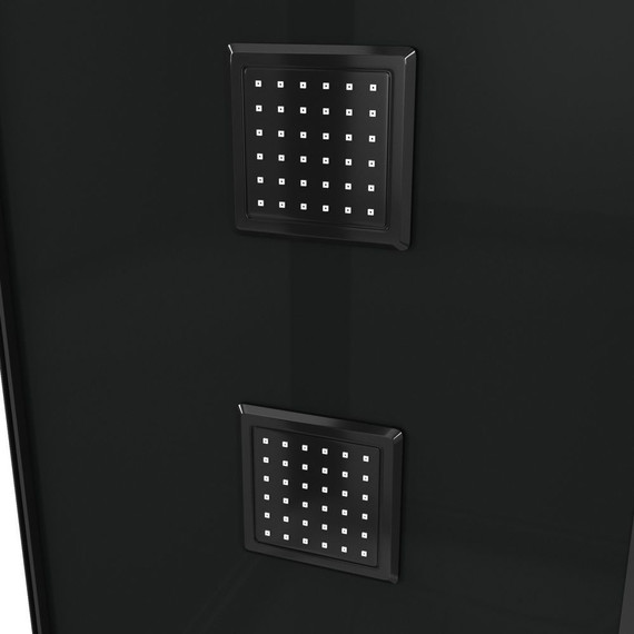 Гидробокс Grossman 90x120 см GR227R R, чёрный/прозрачное - 5 Гидробокс Grossman 90x120 см GR227R R, чёрный/прозрачное фото 5