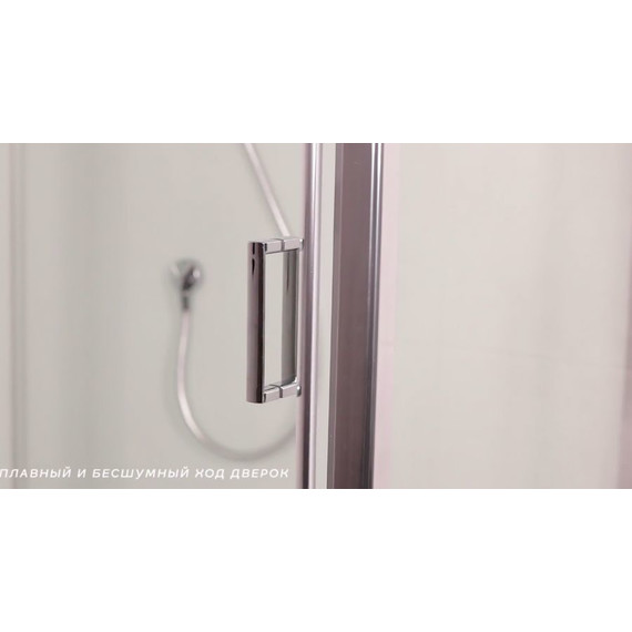 Душевая кабина Niagara Premium NG-6001-01D 90x90 см, хром/прозрачное (безсиликоновая сборка) фото 5