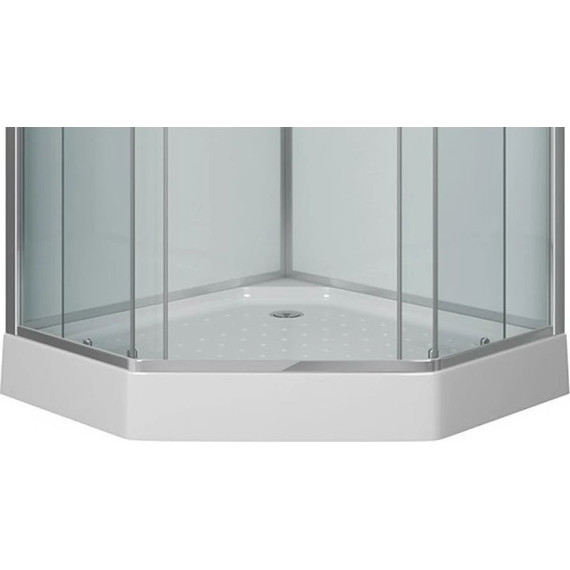 Душевая кабина Niagara Premium NG-6002-01D 100x100 см, хром/прозрачное (безсиликоновая сборка) - 8 Душевая кабина Niagara Premium NG-6002-01D 100x100 см, хром/прозрачное (безсиликоновая сборка) фото 8