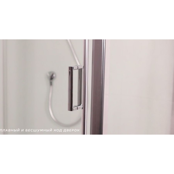 Душевая кабина Niagara Premium NG-6002-01D 100x100 см, хром/прозрачное (безсиликоновая сборка) - 5 Душевая кабина Niagara Premium NG-6002-01D 100x100 см, хром/прозрачное (безсиликоновая сборка) фото 5