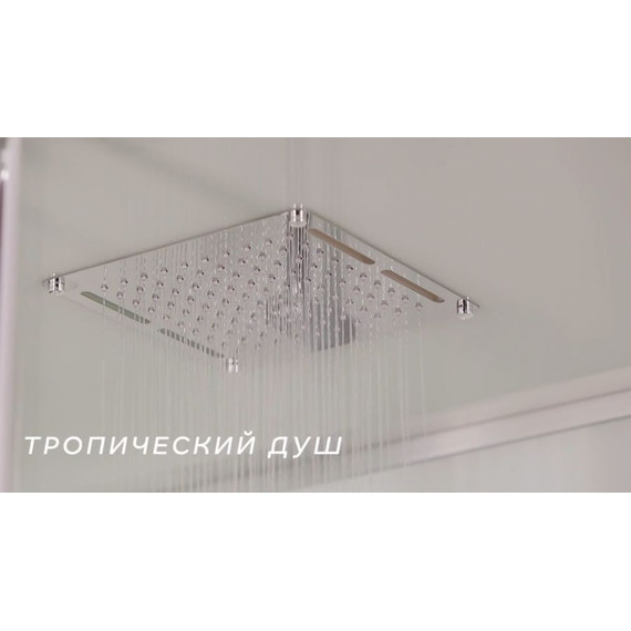 Душевая кабина Niagara Premium NG-6002-01 100x100 см, хром/прозрачное (безсиликоновая сборка) - 8 Душевая кабина Niagara Premium NG-6002-01 100x100 см, хром/прозрачное (безсиликоновая сборка) фото 8