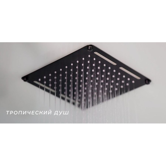 Душевая кабина Niagara Premium NG-6901-01D BLACK 90x90 см, черный/тонированное (безсиликоновая сборка) - 7 Душевая кабина Niagara Premium NG-6901-01D BLACK 90x90 см, черный/тонированное (безсиликоновая сборка) фото 7