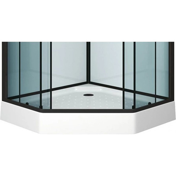 Душевая кабина Niagara Premium NG-6901-01D BLACK 90x90 см, черный/тонированное (безсиликоновая сборка) - 4 Душевая кабина Niagara Premium NG-6901-01D BLACK 90x90 см, черный/тонированное (безсиликоновая сборка) фото 4