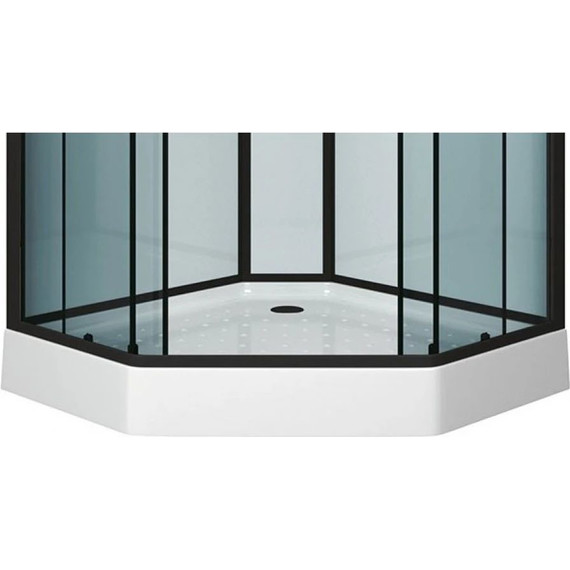 Гидробокс Niagara Premium NG-6901-01GD BLACK 90x90 см, черный/тонированное (безсиликоновая сборка) - 9 Гидробокс Niagara Premium NG-6901-01GD BLACK 90x90 см, черный/тонированное (безсиликоновая сборка) фото 9