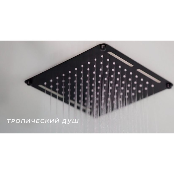 Душевая кабина Niagara Premium NG-6902-01Q BLACK 100x100 см, черный/тонированное (безсиликоновая сборка) - 10 Душевая кабина Niagara Premium NG-6902-01Q BLACK 100x100 см, черный/тонированное (безсиликоновая сборка) фото 10