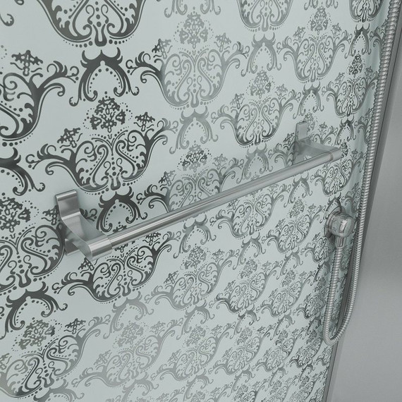 Душевая кабина Niagara Luxe NG-7717WBK 100x100 см, серебро/прозрачное - 6 Душевая кабина Niagara Luxe NG-7717WBK 100x100 см, серебро/прозрачное фото 6