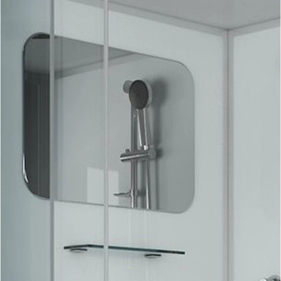 Душевая кабина Niagara Premium NG-6001-01 90x90 см, хром/прозрачное (безсиликоновая сборка) фото 3