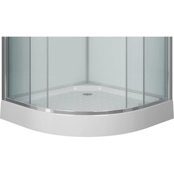 Душевая кабина Niagara Premium NG-6001-01 90x90 см, хром/прозрачное (безсиликоновая сборка) фото 4