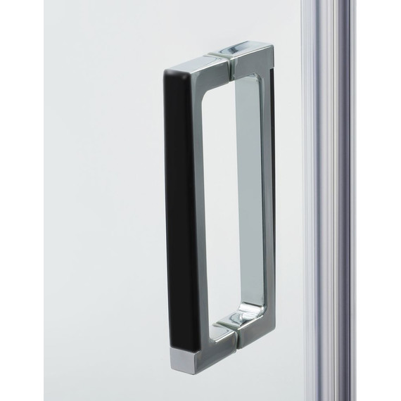 Душевое ограждение WasserKraft Aller 120x80 см 10H06RBLACK MATT (стекло 8 мм), хром/прозрачное - 4 Душевое ограждение WasserKraft Aller 120x80 см 10H06RBLACK MATT (стекло 8 мм), хром/прозрачное фото 4