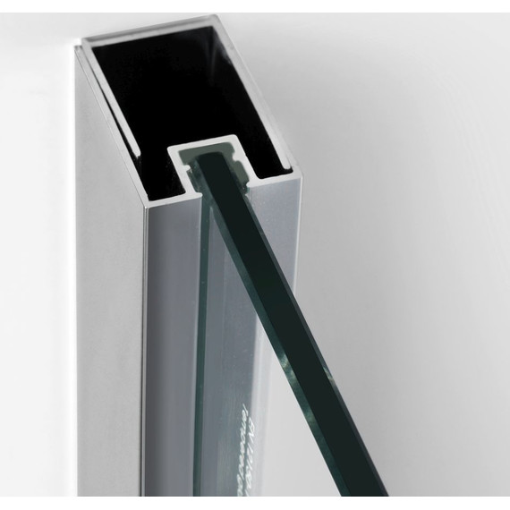 Душевое ограждение WasserKraft Weser 100x100 см 78F19, хром/прозрачное - 4 Душевое ограждение WasserKraft Weser 100x100 см 78F19, хром/прозрачное фото 4