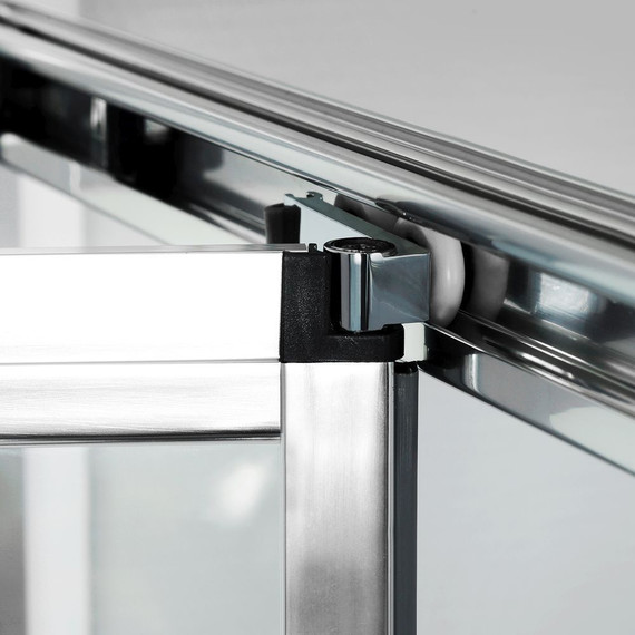 Душевое ограждение WasserKraft Weser 100x100 см 78F19, хром/прозрачное - 6 Душевое ограждение WasserKraft Weser 100x100 см 78F19, хром/прозрачное фото 6