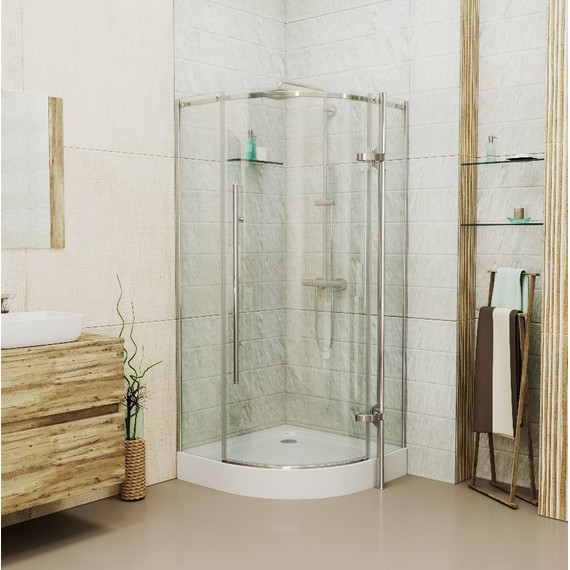 Душевое ограждение Grossman Style 90 см GR-5090, хром/прозрачное фото 2