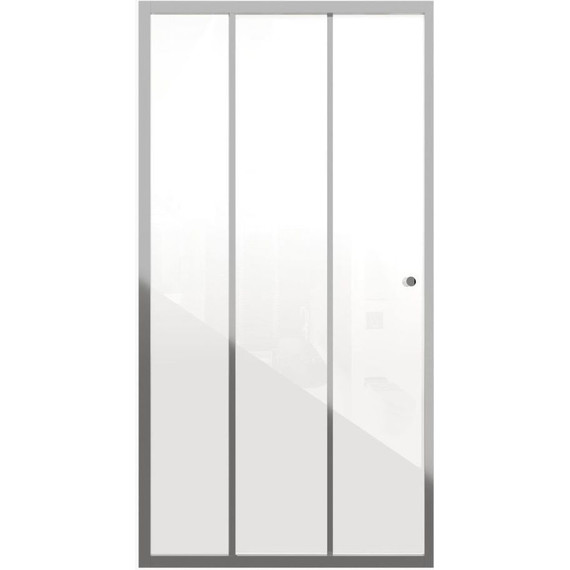 Душевая дверь Grossman Falcon 90 см GR-D90Fa, хром/прозрачное - 2 Душевая дверь Grossman Falcon 90 см GR-D90Fa, хром/прозрачное фото 2