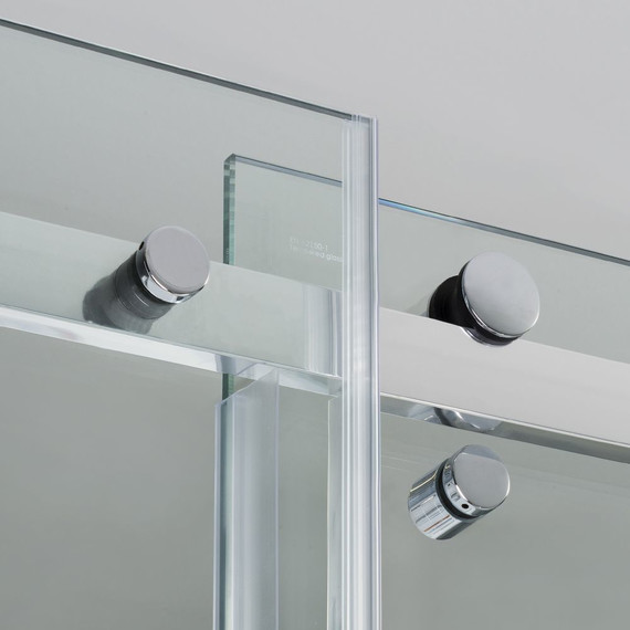 Душевое ограждение WasserKraft Vils 100x100 см 56R19 (стекло 6/8 мм), хром/прозрачное фото 7