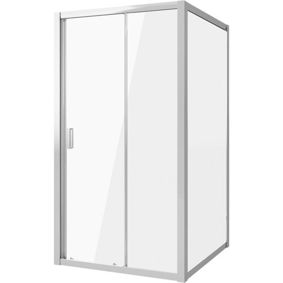 Душевое ограждение Niagara Nova 90x100 см NG-62-9A-NG-A100, хром/прозрачное фото 2
