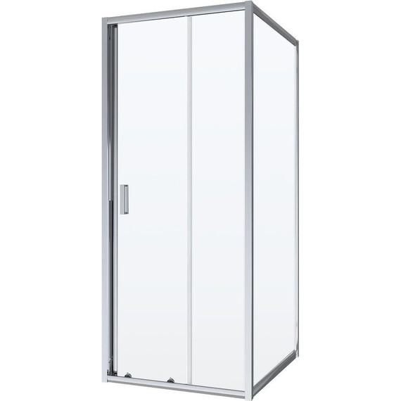 Душевое ограждение Niagara Nova 90x80 см NG-62-9A-NG-A80, хром/прозрачное фото 2