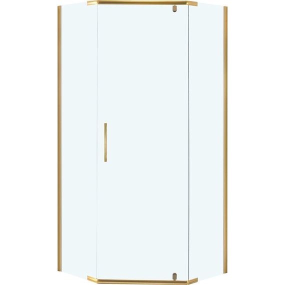 Душевое ограждение Niagara Nova 90x90 см NG-6405-08, золото/прозрачное - 2 Душевое ограждение Niagara Nova 90x90 см NG-6405-08, золото/прозрачное фото 2