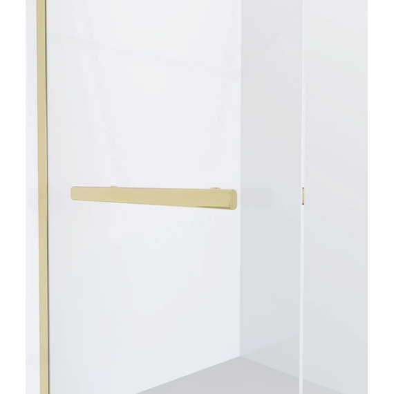 Душевая перегородка Niagara Nova 120 см NG-641-12GOLD с кронштейном, золото/прозрачное фото 4