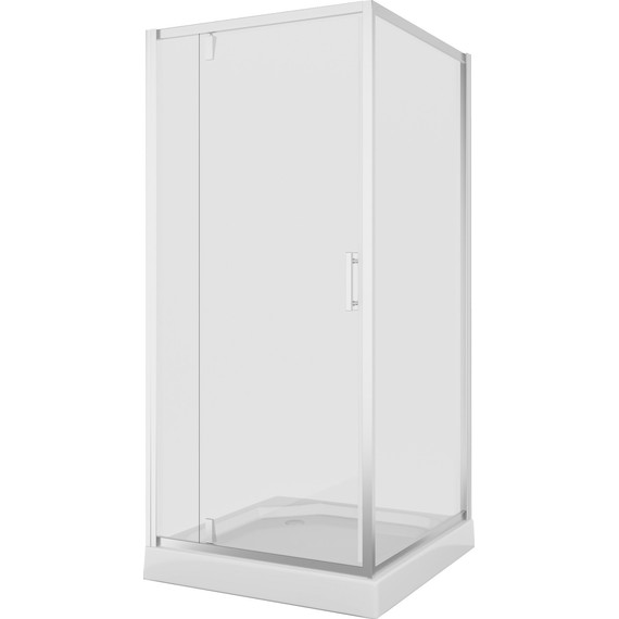 Душевое ограждение Niagara Nova 90x90 см NG-6601-08, хром/прозрачное фото 2