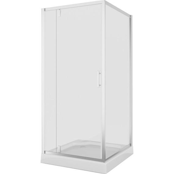 Душевое ограждение Niagara Nova 100x100 см NG-6602-08, хром/прозрачное - 2 Душевое ограждение Niagara Nova 100x100 см NG-6602-08, хром/прозрачное фото 2