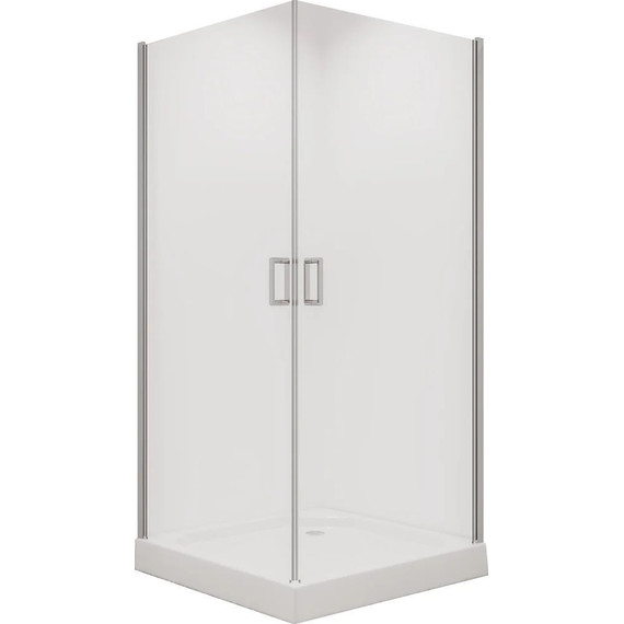 Душевое ограждение Niagara Nova 100x100 см NG-6604-08, хром/прозрачное - 2 Душевое ограждение Niagara Nova 100x100 см NG-6604-08, хром/прозрачное фото 2