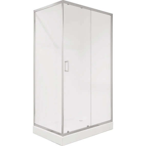 Душевое ограждение Niagara Nova 120x80 см NG-6612-08, хром/прозрачное фото 2