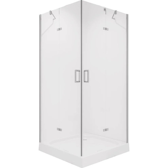 Душевое ограждение Niagara Nova 100x100 см NG-6614-08, хром/прозрачное - 2 Душевое ограждение Niagara Nova 100x100 см NG-6614-08, хром/прозрачное фото 2