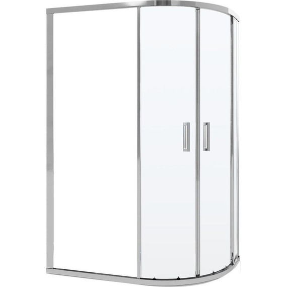 Душевое ограждение Niagara Nova 120x80 см NG-6621-08, хром/прозрачное - 2 Душевое ограждение Niagara Nova 120x80 см NG-6621-08, хром/прозрачное фото 2