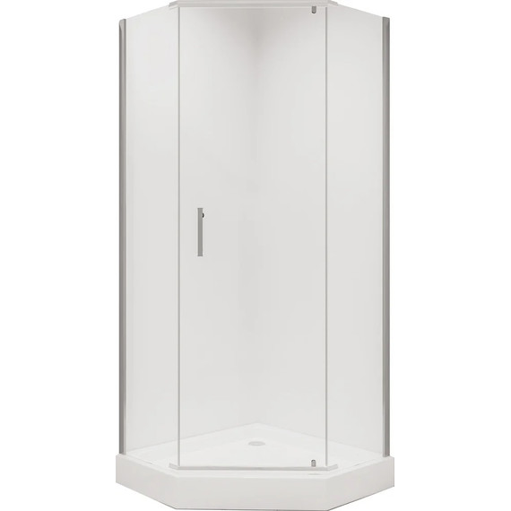 Душевое ограждение Niagara Nova 100x100 см NG-6634-08, хром/прозрачное - 2 Душевое ограждение Niagara Nova 100x100 см NG-6634-08, хром/прозрачное фото 2