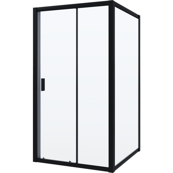 Душевое ограждение Niagara Nova 110x90 см NG-82-11AB-NG-A90B, черный/прозрачное - 2 Душевое ограждение Niagara Nova 110x90 см NG-82-11AB-NG-A90B, черный/прозрачное фото 2