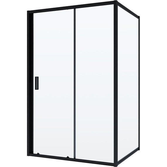 Душевое ограждение Niagara Nova 130x100 см NG-82-13AB-NG-A100B, черный/прозрачное фото 2