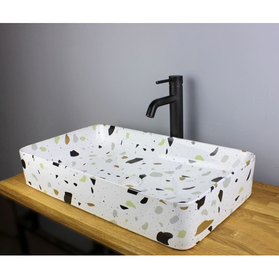 Смеситель для раковины высокий Bronze de Luxe Scandi 1452B, черный матовый, Цвет производителя: чёрный матовый - 11 Смеситель для раковины высокий Bronze de Luxe Scandi 1452B, черный матовый, Цвет производителя: чёрный матовый фото 11