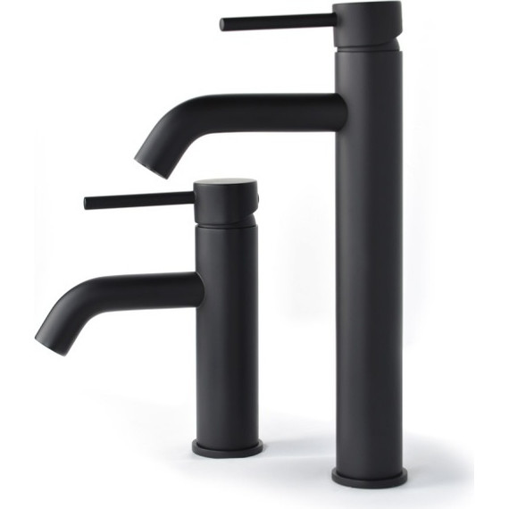 Смеситель для раковины высокий Bronze de Luxe Scandi 1452B, черный матовый, Цвет производителя: чёрный матовый - 9 Смеситель для раковины высокий Bronze de Luxe Scandi 1452B, черный матовый, Цвет производителя: чёрный матовый фото 9