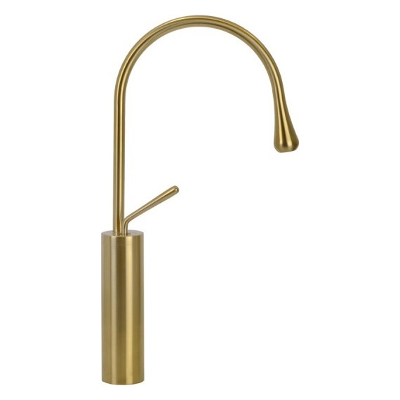 Смеситель для раковины высокий Bronze de Luxe Scandi 9015BR, бронза, Цвет производителя: бронза - 3 Смеситель для раковины высокий Bronze de Luxe Scandi 9015BR, бронза, Цвет производителя: бронза фото 3