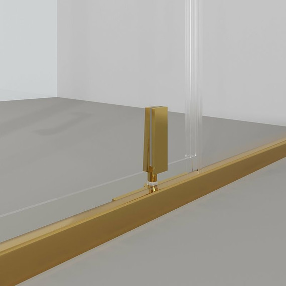 Душевое ограждение Niagara Nova 120x70 см NG-43-12AG-NG-A70G, золото/прозрачное фото 4