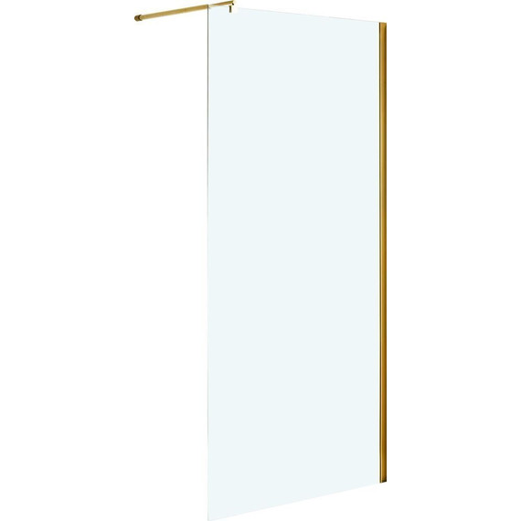 Душевая перегородка Niagara Nova 100 см NG-643-10GOLD с кронштейном, золото/прозрачное - 2 Душевая перегородка Niagara Nova 100 см NG-643-10GOLD с кронштейном, золото/прозрачное фото 2