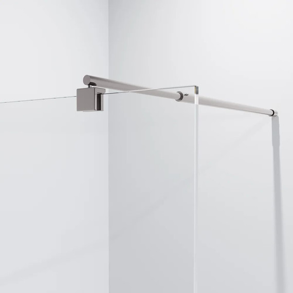 Душевая перегородка Niagara Nova 120 см NG-664-12 с кронштейном, хром/прозрачное фото 3