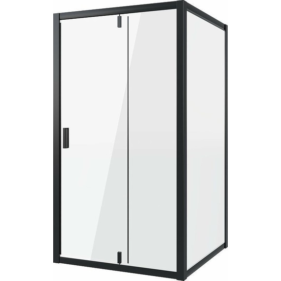 Душевое ограждение Niagara Nova 110x80 см NG-83-11AB-NG-A80B, черный/прозрачное - 2 Душевое ограждение Niagara Nova 110x80 см NG-83-11AB-NG-A80B, черный/прозрачное фото 2