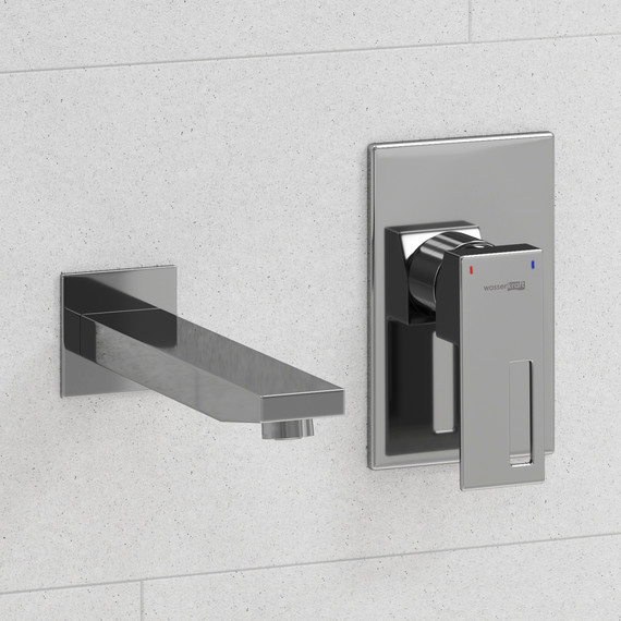 Смеситель для раковины настенный WasserKraft Alme A15513 фото 2