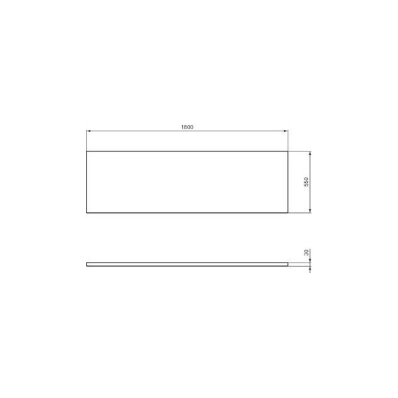 Панель фронтальная Ideal Standard i.Life 180 см T478601 фото 3