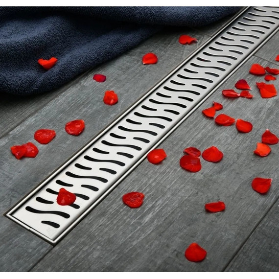 Трап Veconi N Harmony 35 см V350HN, хром глянцевый, Цвет производителя: хром глянцевый, Размер трапа: 350 фото 4