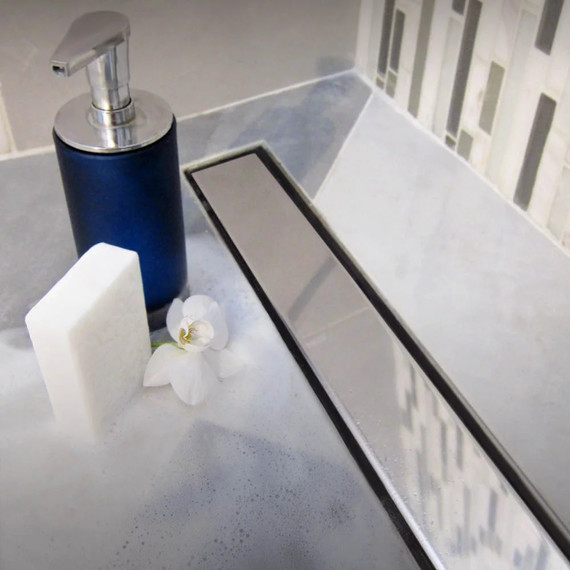 Трап Veconi Klasik/Floor 75 см V750K, хром глянцевый (под плитку) - 4 Трап Veconi Klasik/Floor 75 см V750K, хром глянцевый (под плитку) фото 4