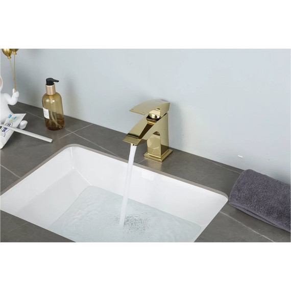 Смеситель для раковины Gappo G1007-13, золото - 14 Смеситель для раковины Gappo G1007-13, золото фото 14