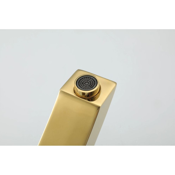 Смеситель для раковины высокий Gappo G1007-32, золото - 9 Смеситель для раковины высокий Gappo G1007-32, золото фото 9