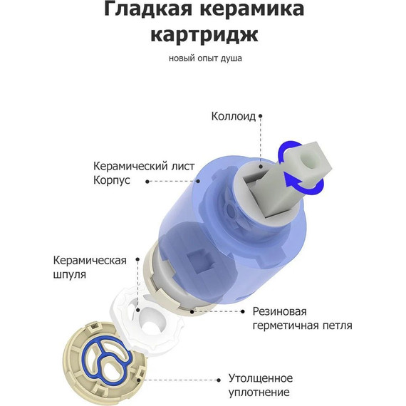 Смеситель для раковины Gappo G1007-3, золото - 3 Смеситель для раковины Gappo G1007-3, золото фото 3
