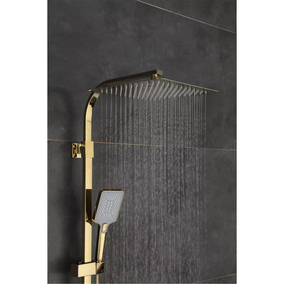 Душевая стойка Gappo Jacob G2407-3, золото фото 6